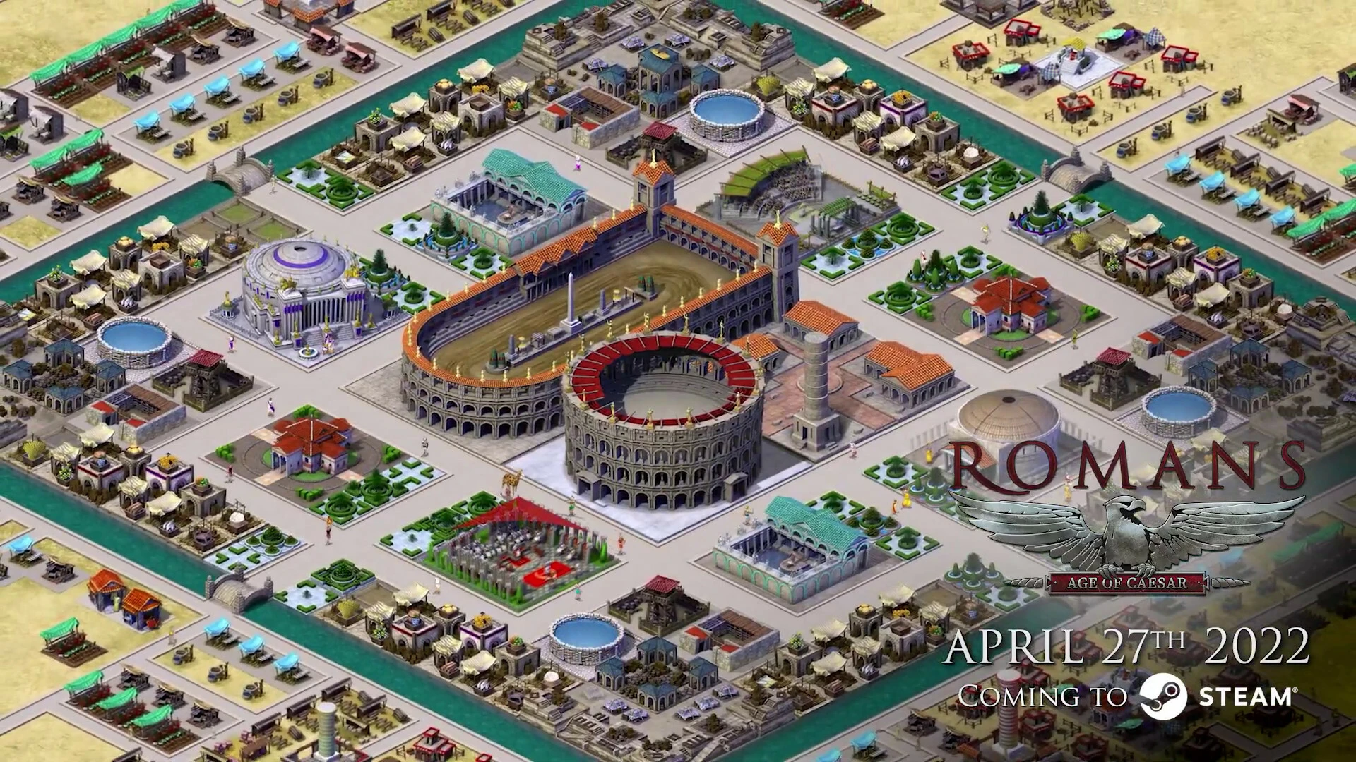 ММО-градостроитель Romans: Age of Caesar выходит в Steam в этом месяце