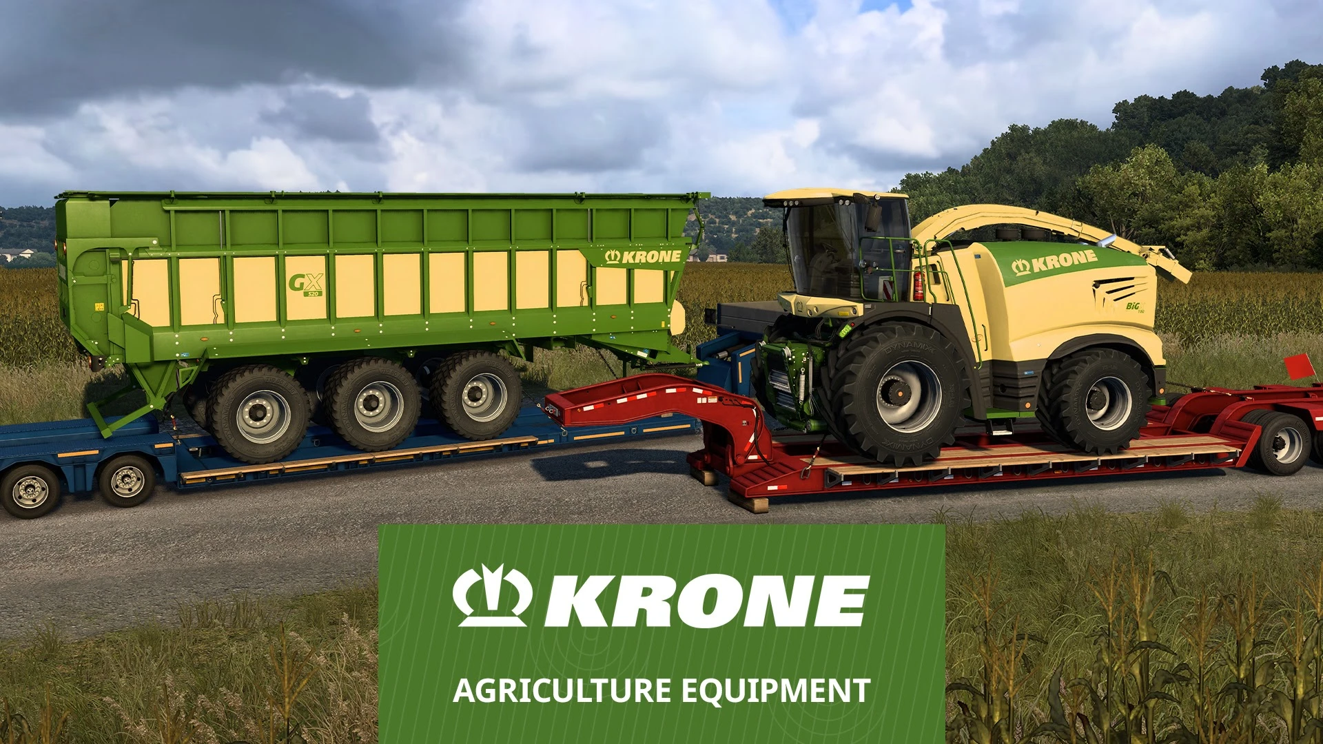 Состоялся релиз дополнения с сельскохозяйственной техникой KRONE для Euro Truck Simulator 2 и American Truck Simulator