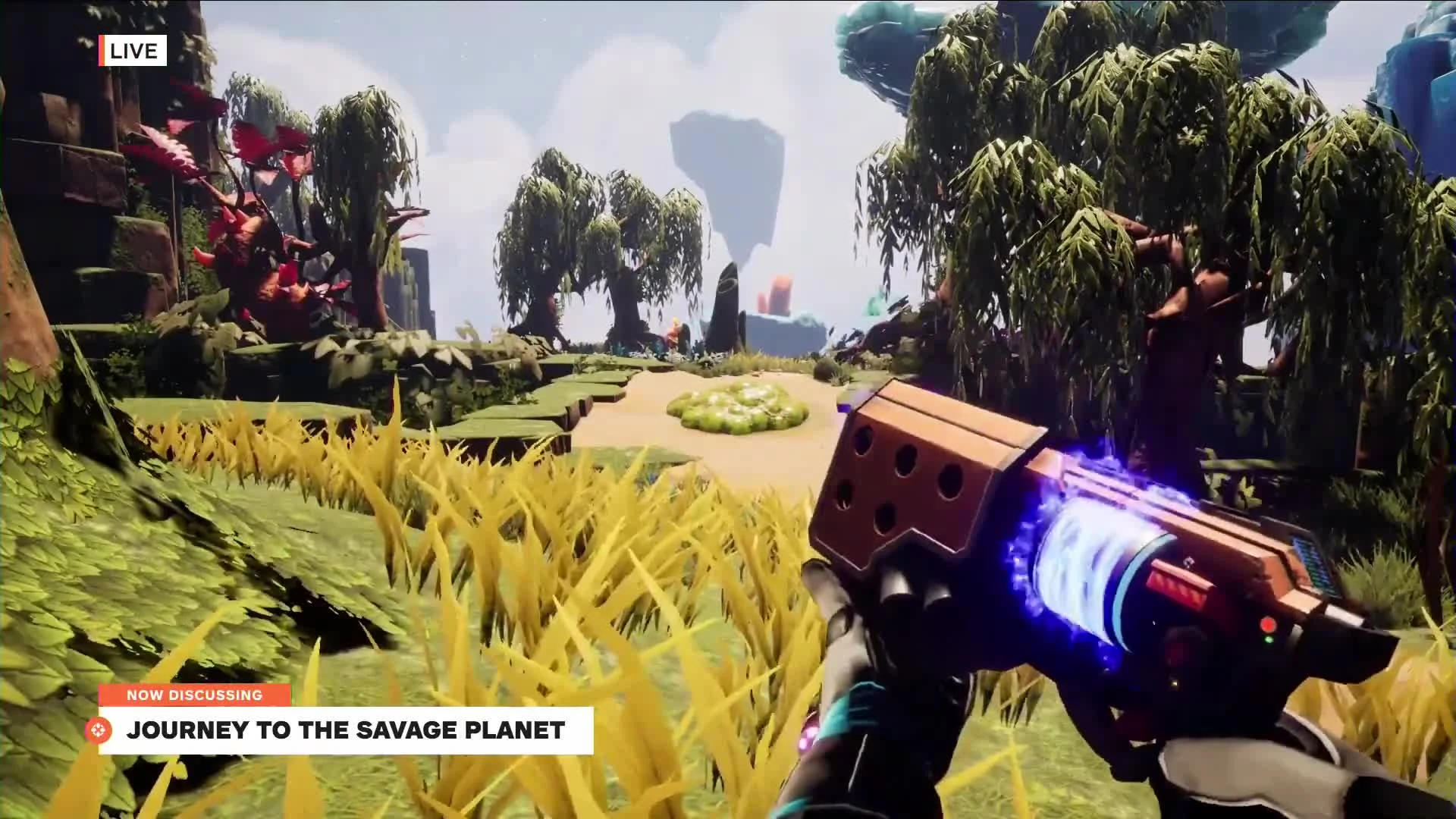 Почти 12 минут геймплея Journey to the Savage Planet