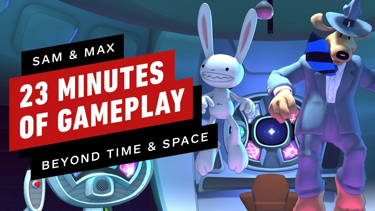 23 минуты геймплея Sam & Max: Beyond Time & Space Remastered