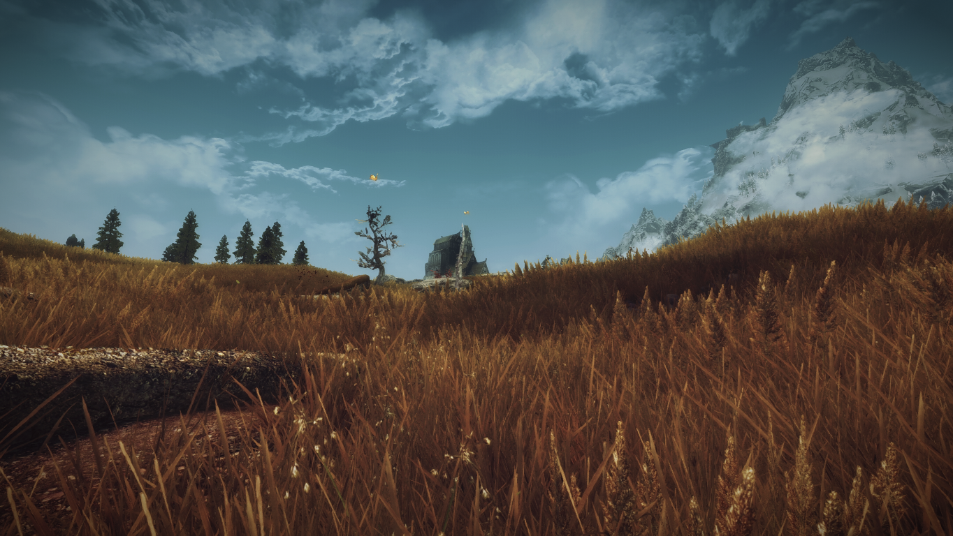 Elder Scrolls 5: Skyrim "Невероятная трава в HD"