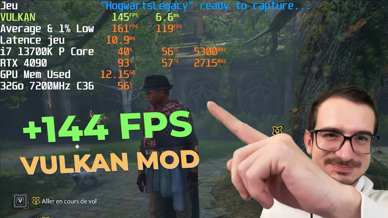 Hogwarts Legacy "Vulkan Api"