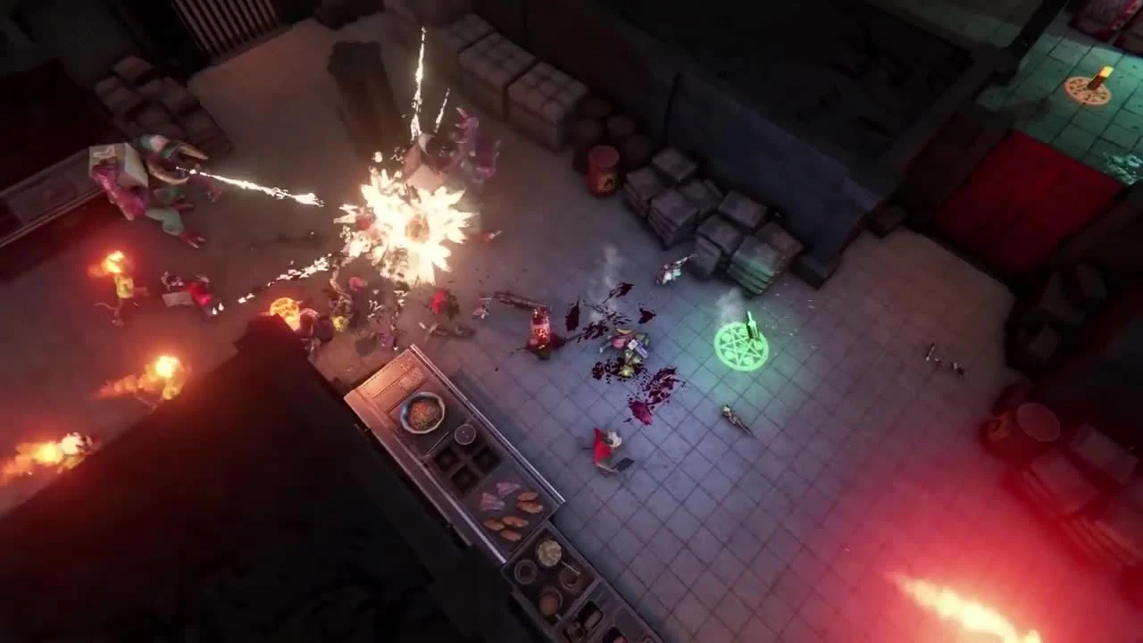 Big Drunk Satanic Massacre - одна из лучших игр в СТИМе на 2018 год. Спаси АД от людей