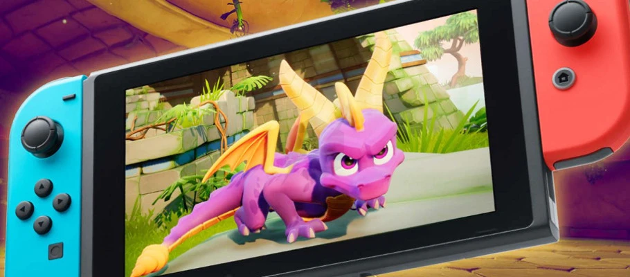 Сорок пять минут игрового процесса Spyro Reignited Trilogy на Nintendo Switch