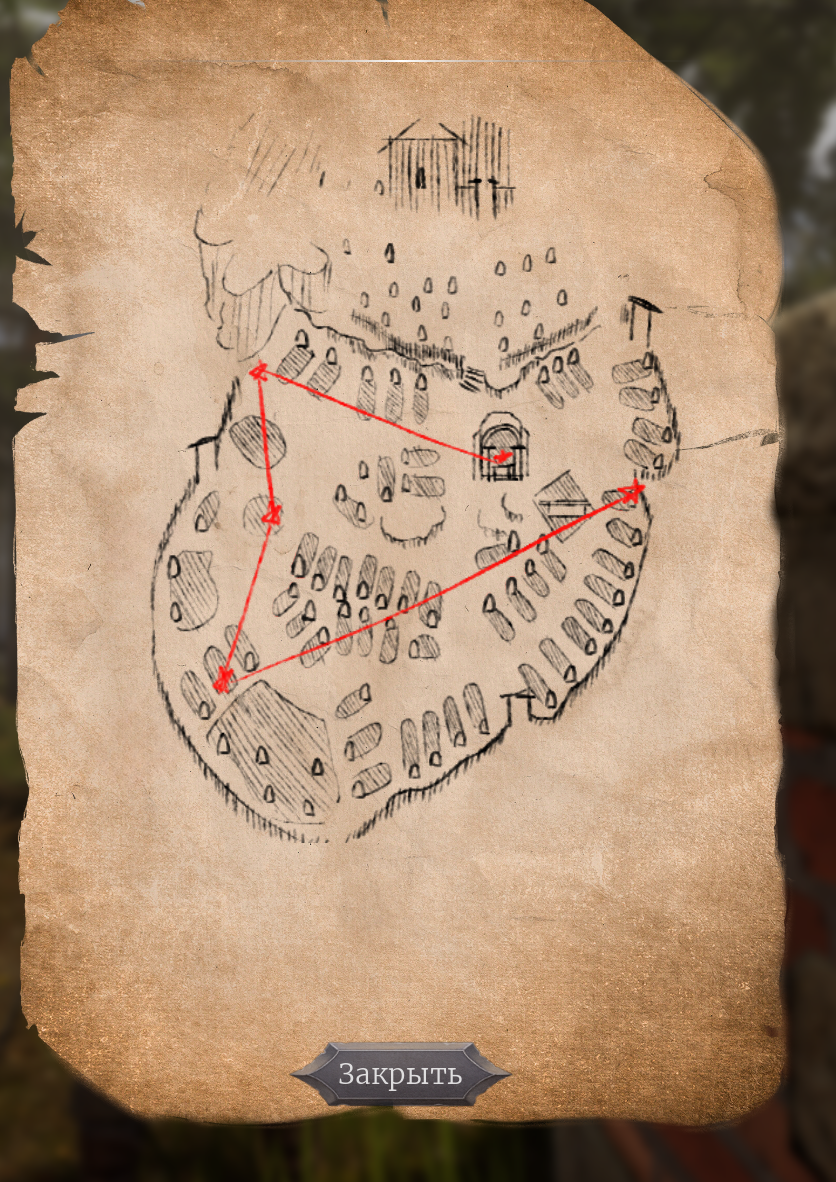 Кладбище, Загадка со свечами - непонятно, что открылось или изменилось