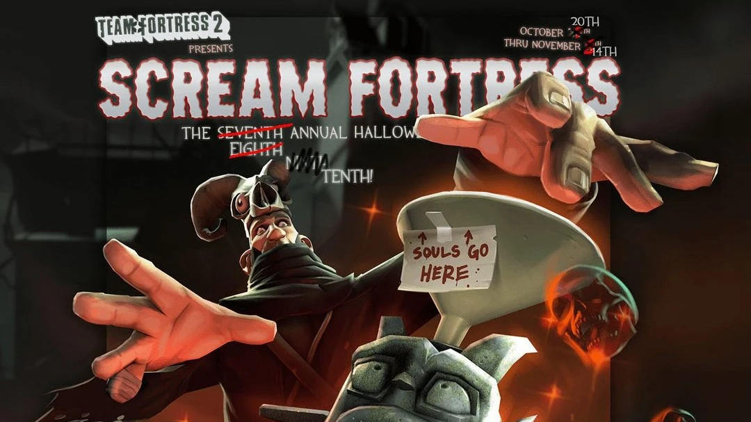 В Team Fortress 2 стартовал хэллоуинский патч с пятью новыми картами