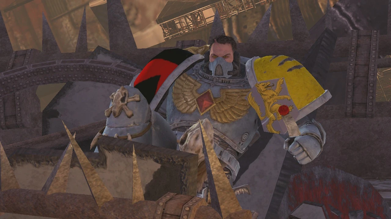 Warhammer 40.000: Space Marine "Skin \ Cap.Titus - Space wolf"