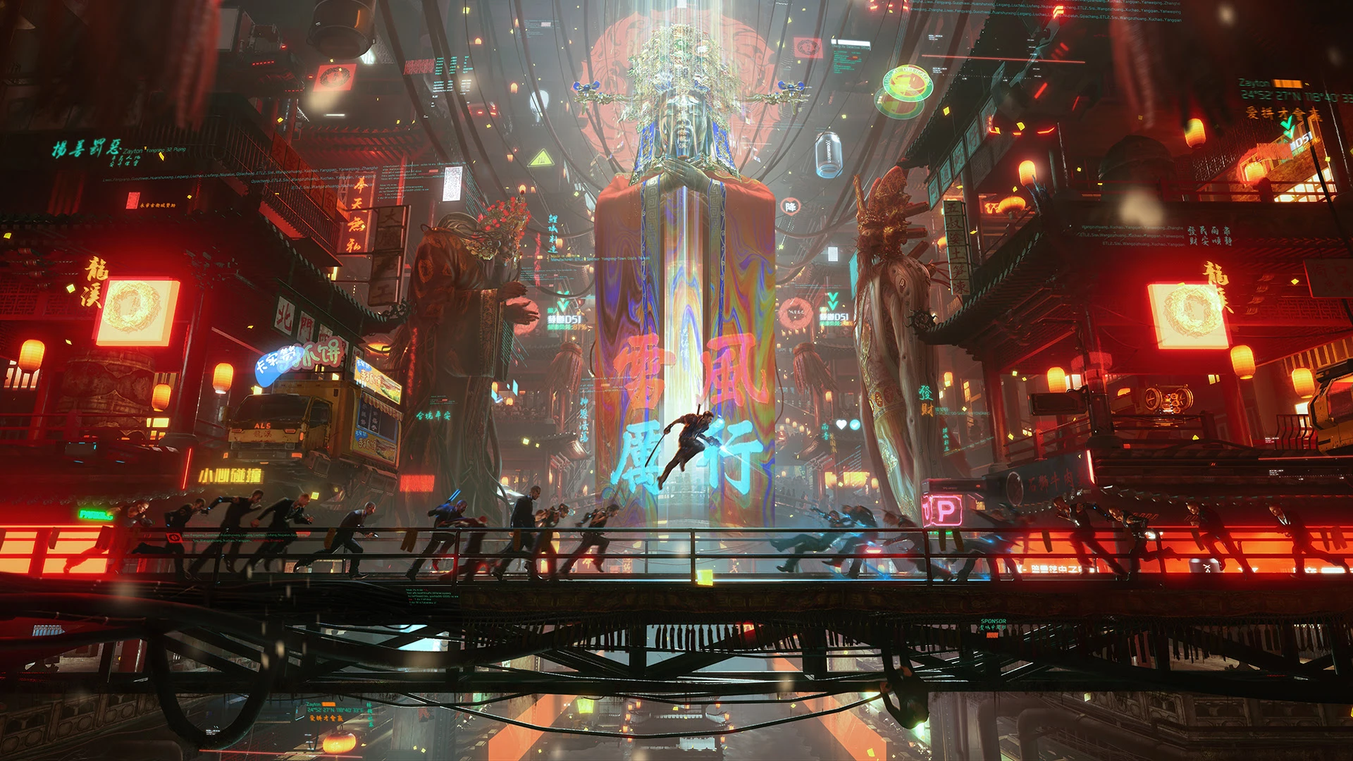 Стильный киберпанк-рогалик Loopmancer обзаведется демоверсией