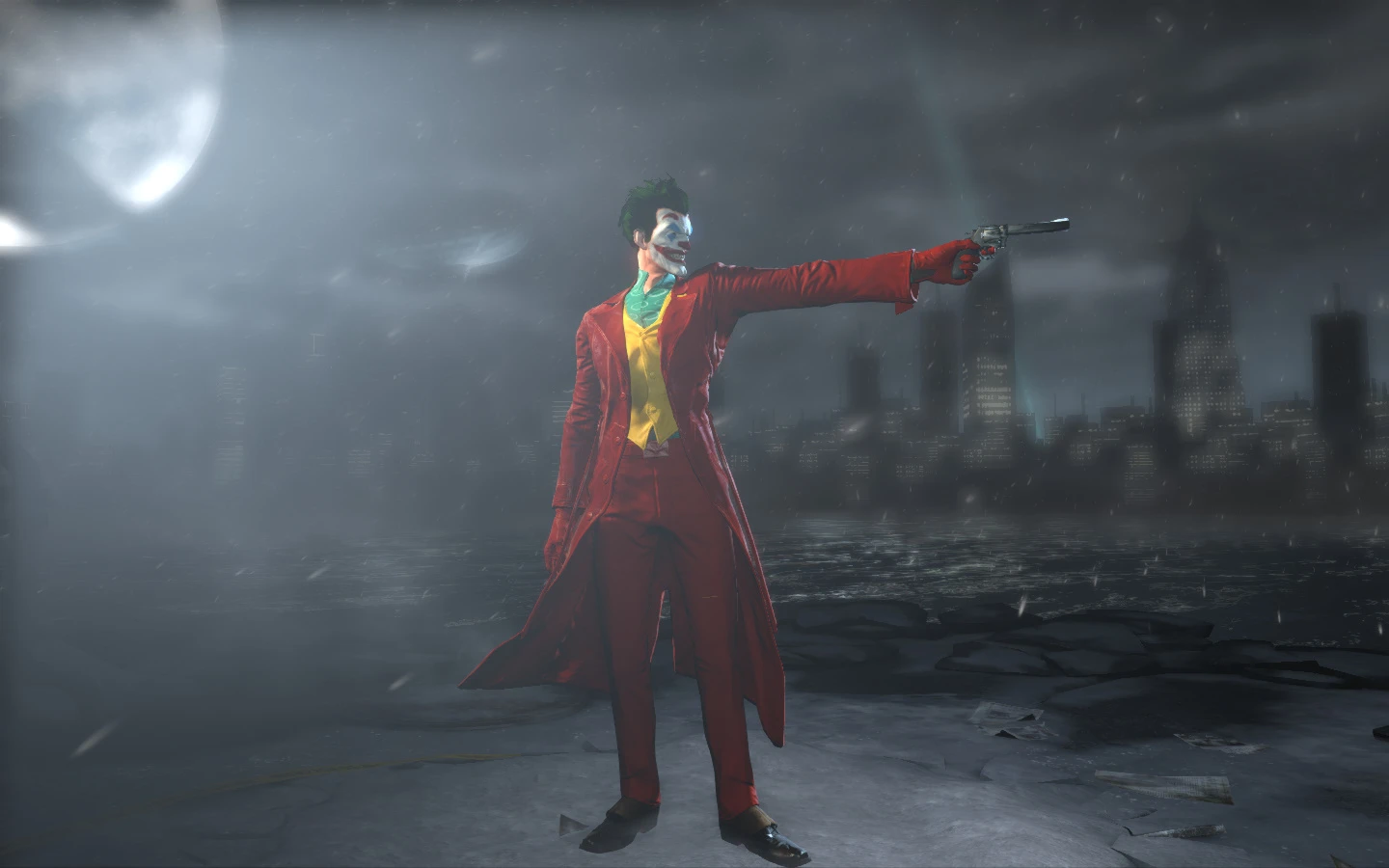 Batman: Arkham Origins "joker from movie 2019 (joaquin phoenix)"