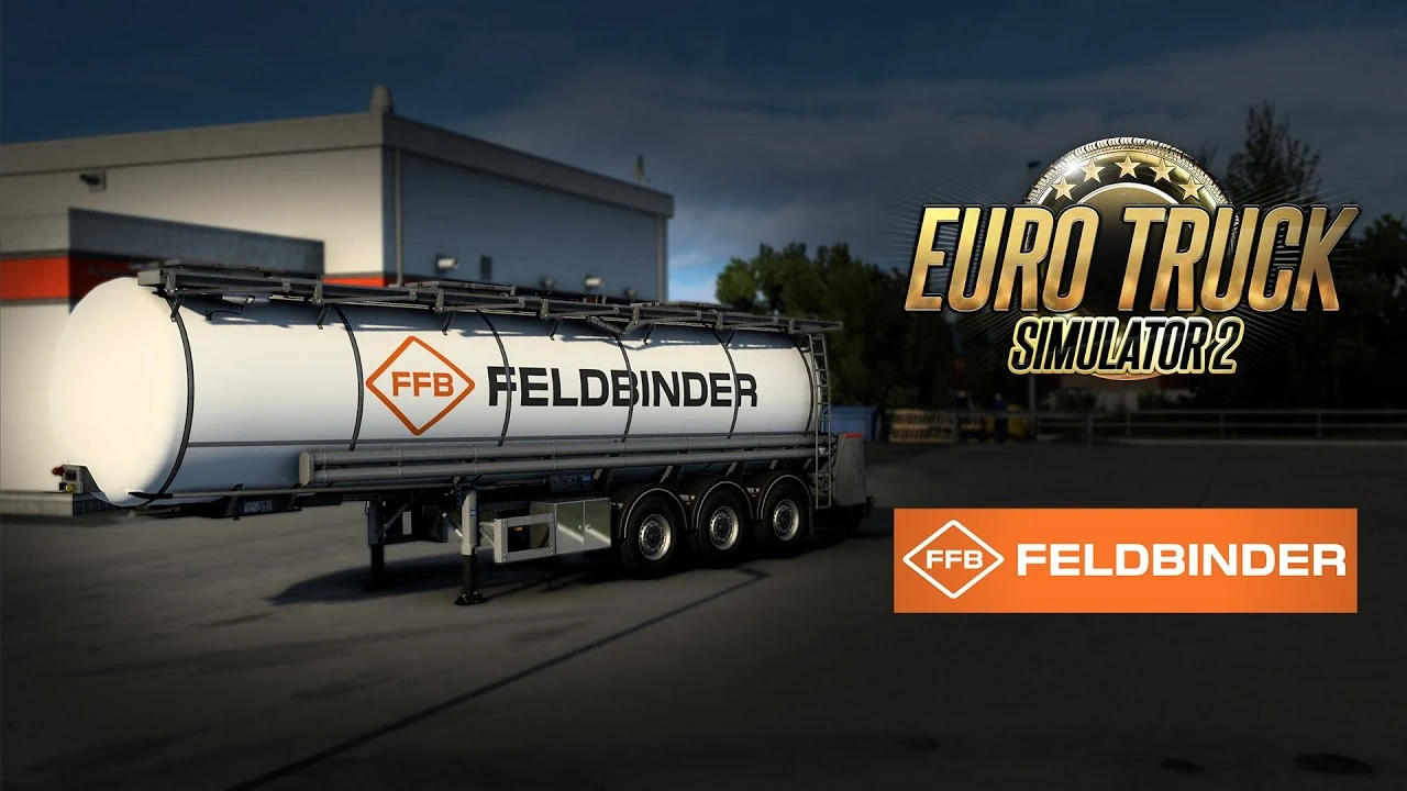 Euro Truck Simulator 2: Релиз DLC Feldbinder Trailer Pack