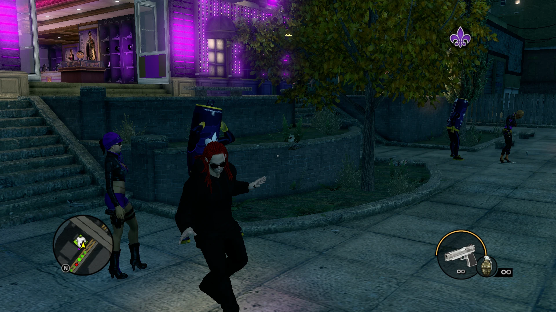 Saints Row: The Third: Сохранение/SaveGame (Пройдено на 7%, персонаж: Алишер Тагирович (Моргенштерн))