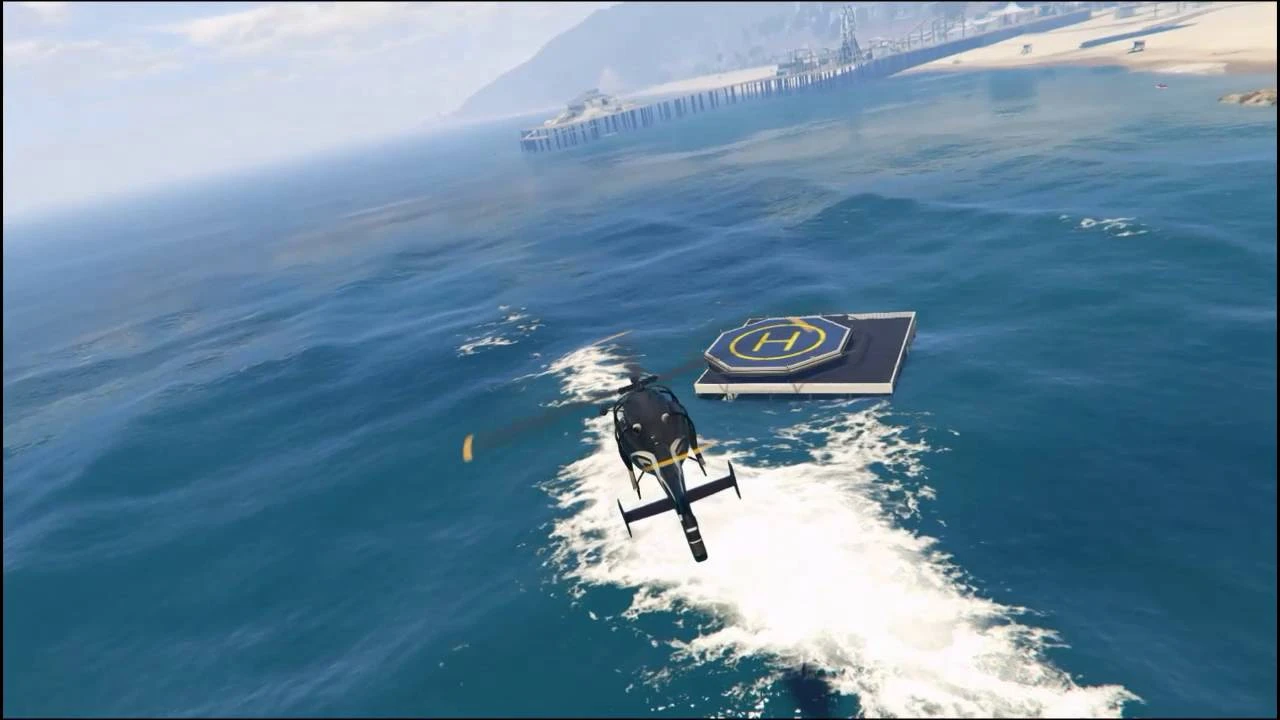Grand Theft Auto 5 "Underwater House (дом под водой)"