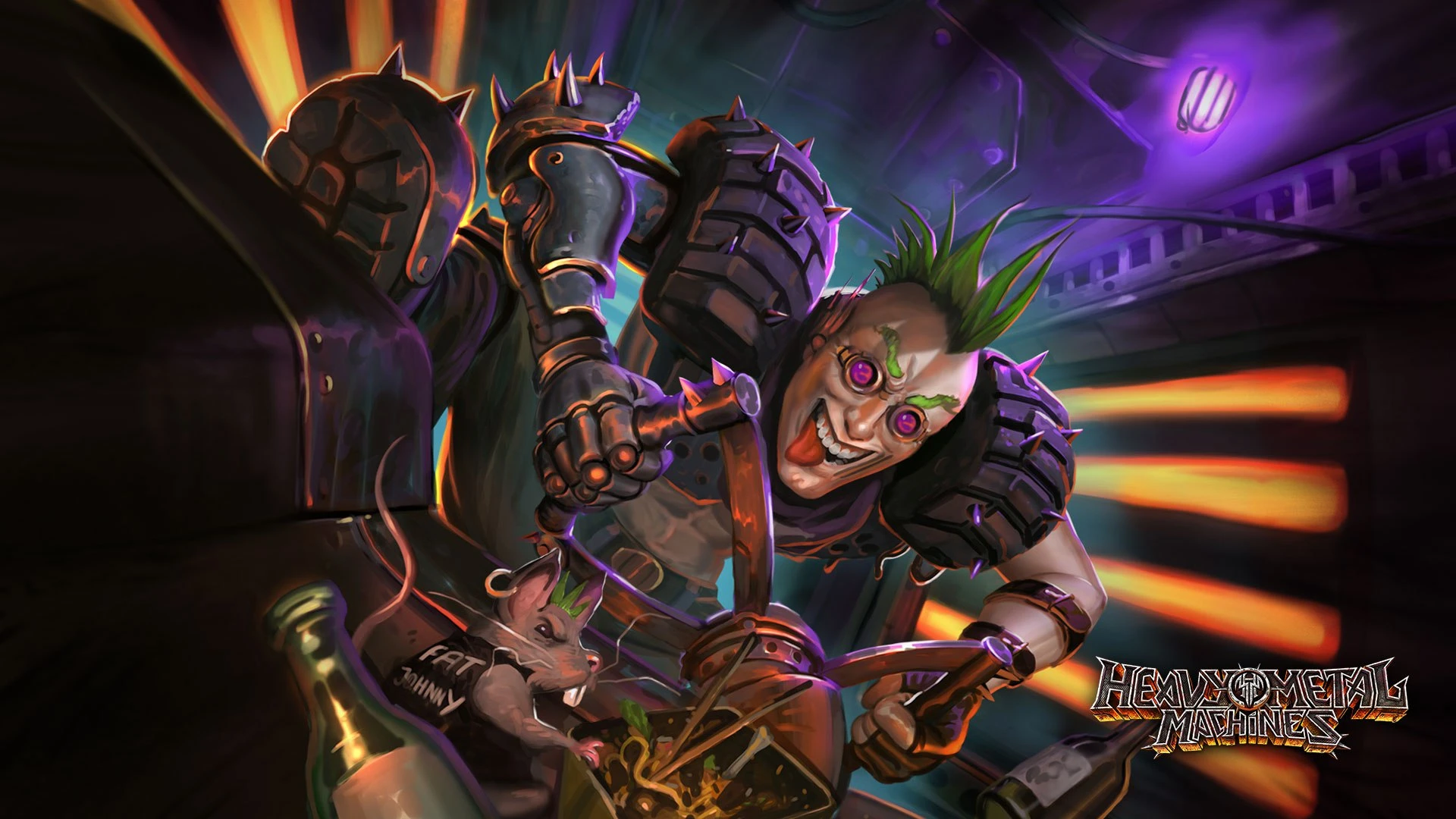 Heavy Metal Machines - раздача ключей