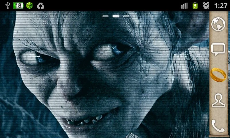 Lord of the Rings HD - тема для ANDROID