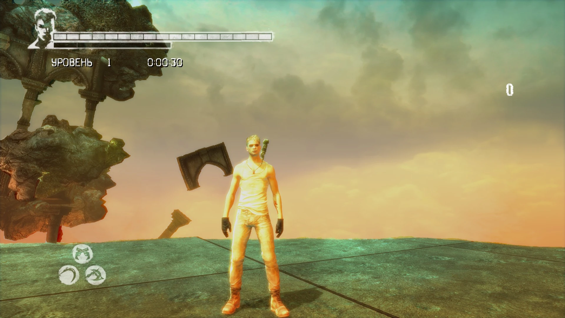 DmC: Devil May Cry "Пустой Данте Без плаща"