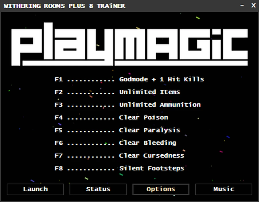 Withering Rooms "Трейнер +8" [RUNE] {PLAYMAGiC}