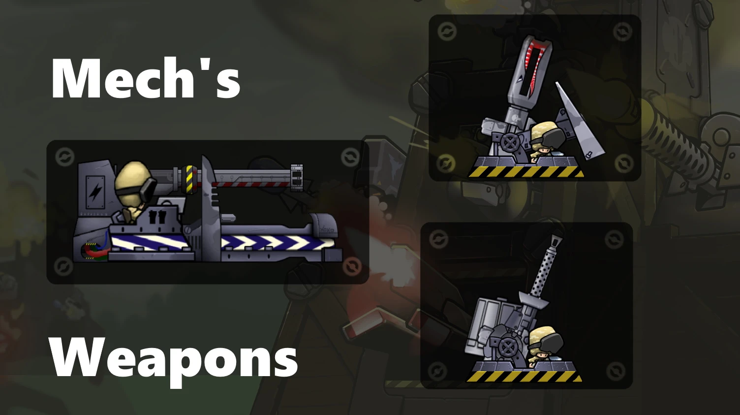 Fors "Mech's Weapons - вертикальное оружие"