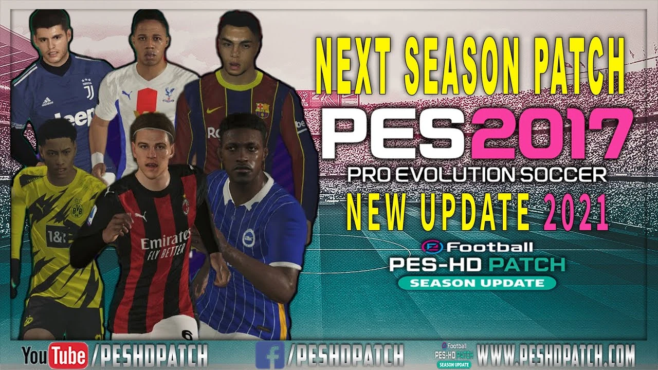 PES 2017 "Next Season патч-мод 2021 обновление v1 [HO Patch]"