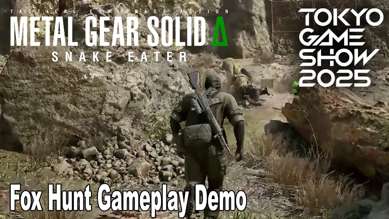 10 минут геймплея сетевого режима Fox Hunt для Metal Gear Solid Delta Snake Eater
