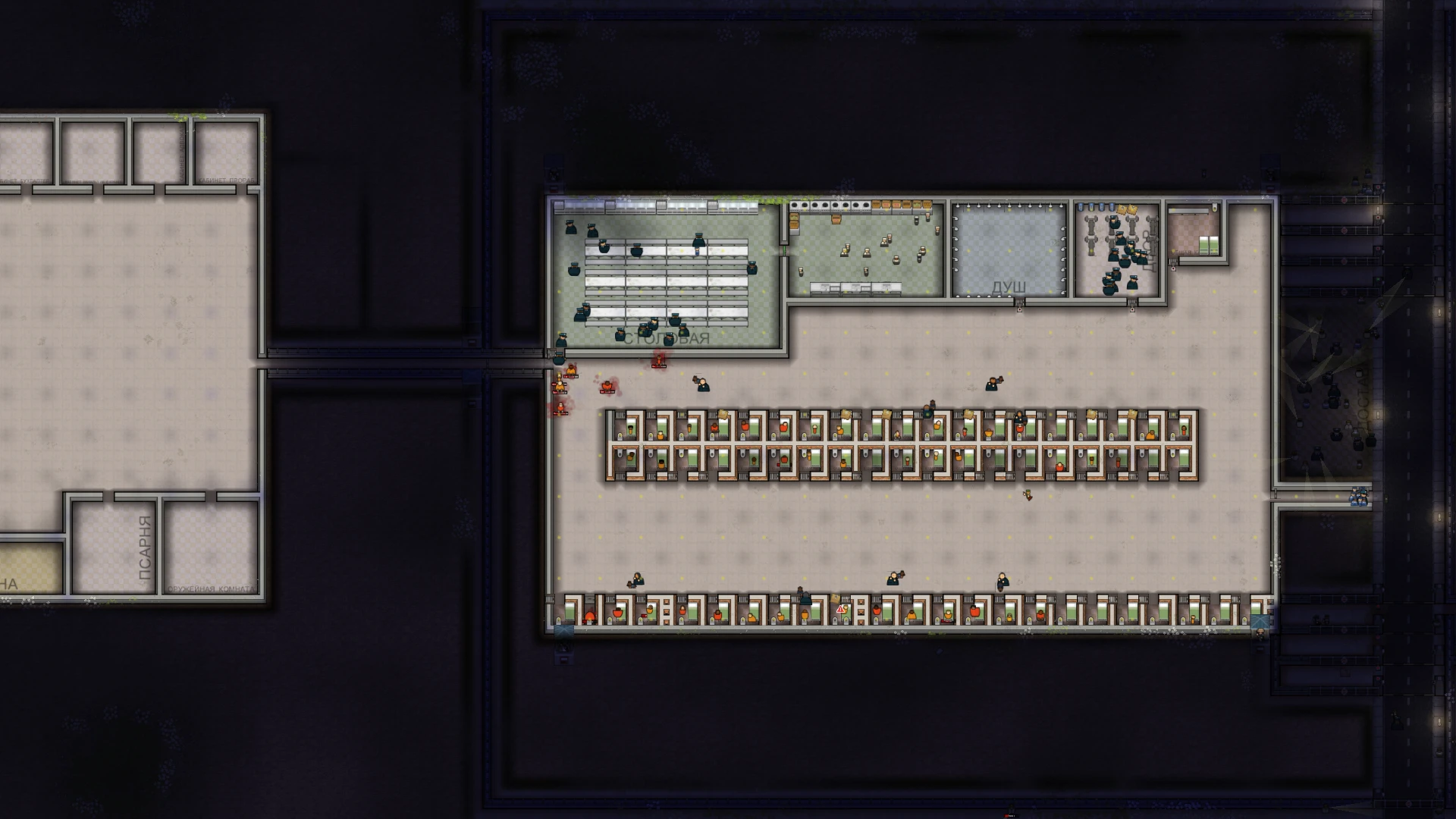 Prison Architect "отсюда не збежать/not escape"