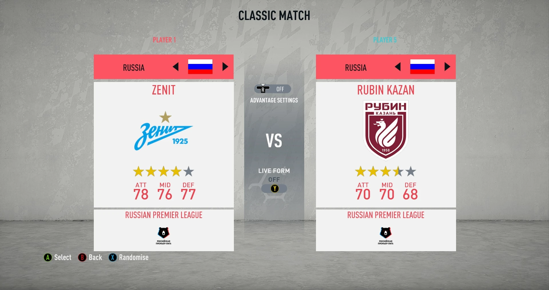 FIFA 20 "Российская Премьер Лига 4.3 [Глобальное обновление]"