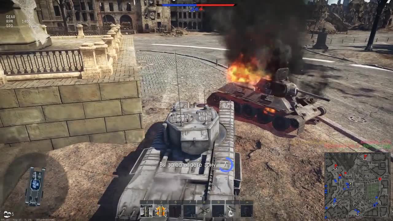War Thunder - Обзор The Kpfpz. Churchill CrewGTW