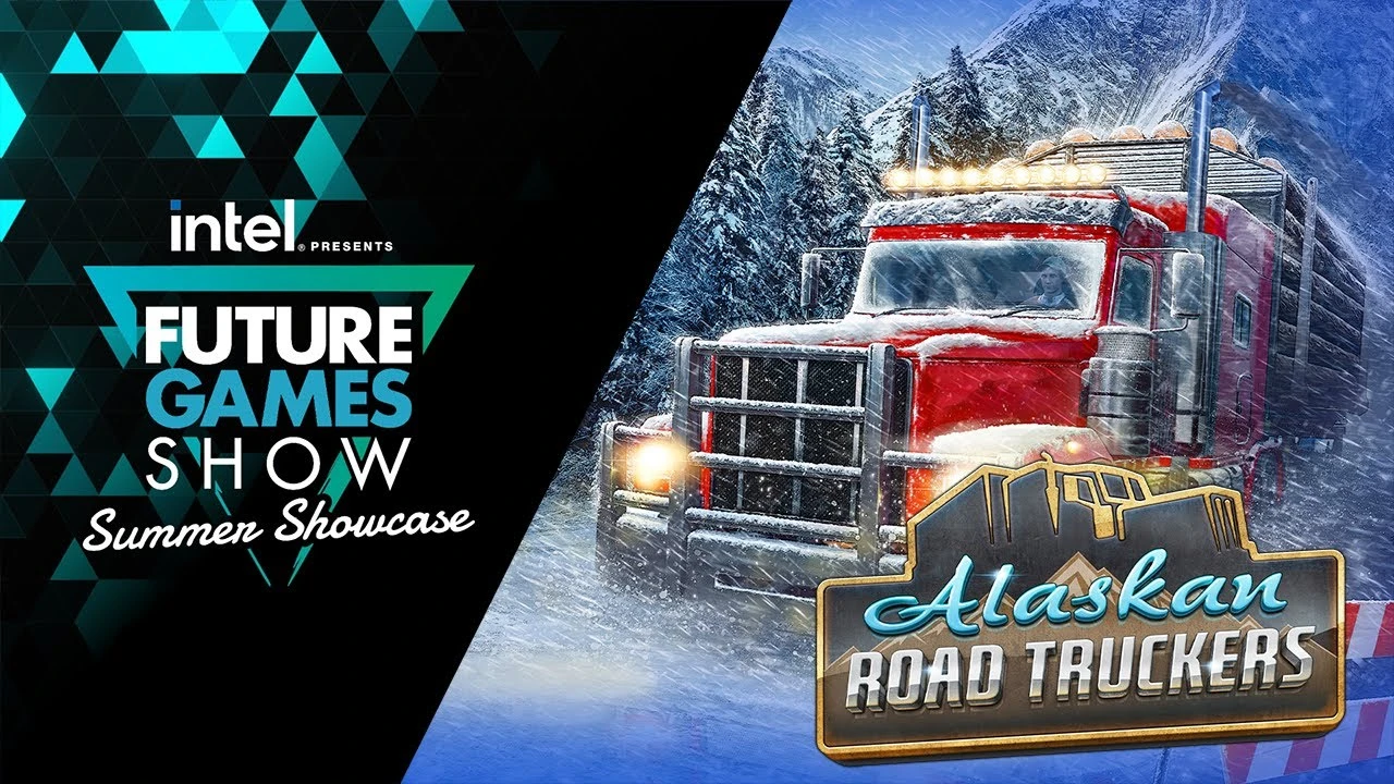 Управление грузовиком и выживание в геймплейном трейлере Alaskan Road Truckers