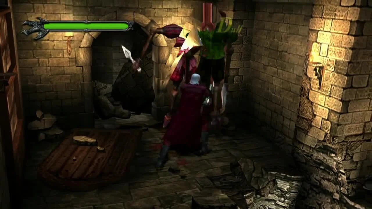 Геймплей Devil May Cry на Switch