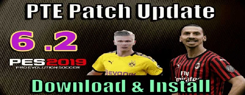 PES 2019 "PTE Patch 2019 Unofficial 6.2 Update"