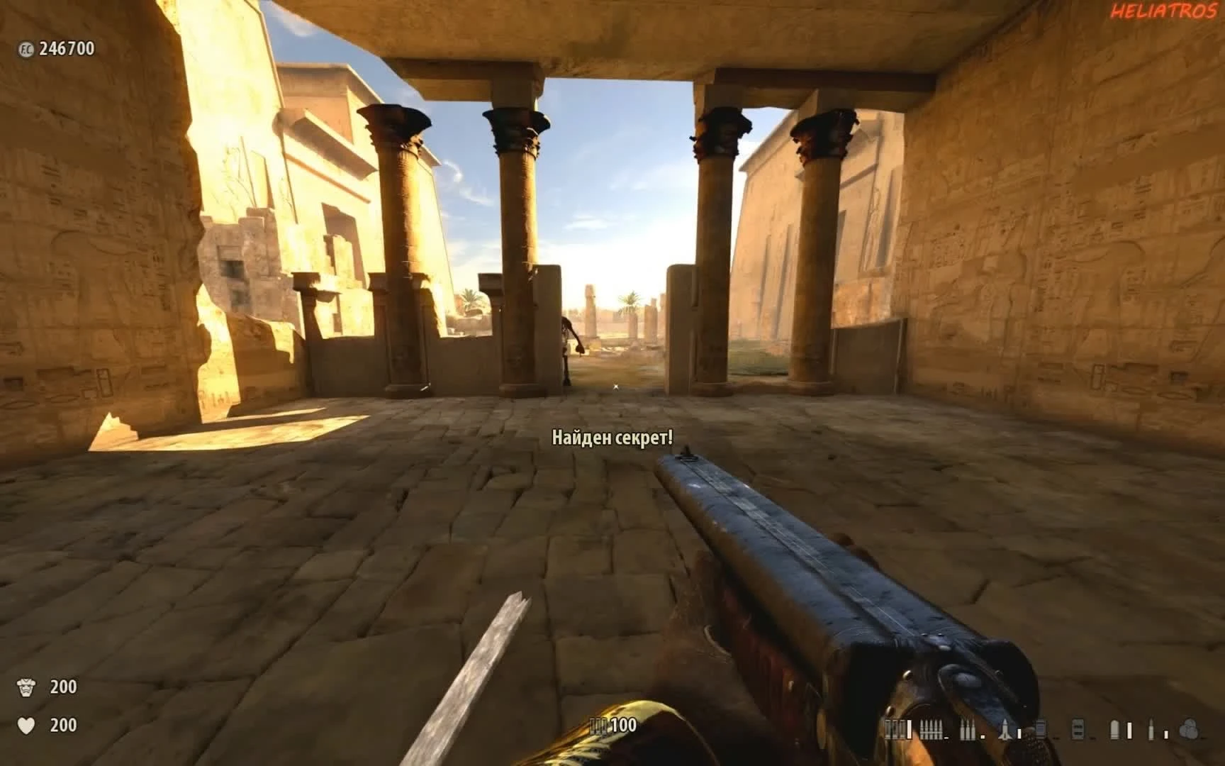 Нахождение всех секретов Serious Sam 3 BFE. Уровень 11 (11 секретов)