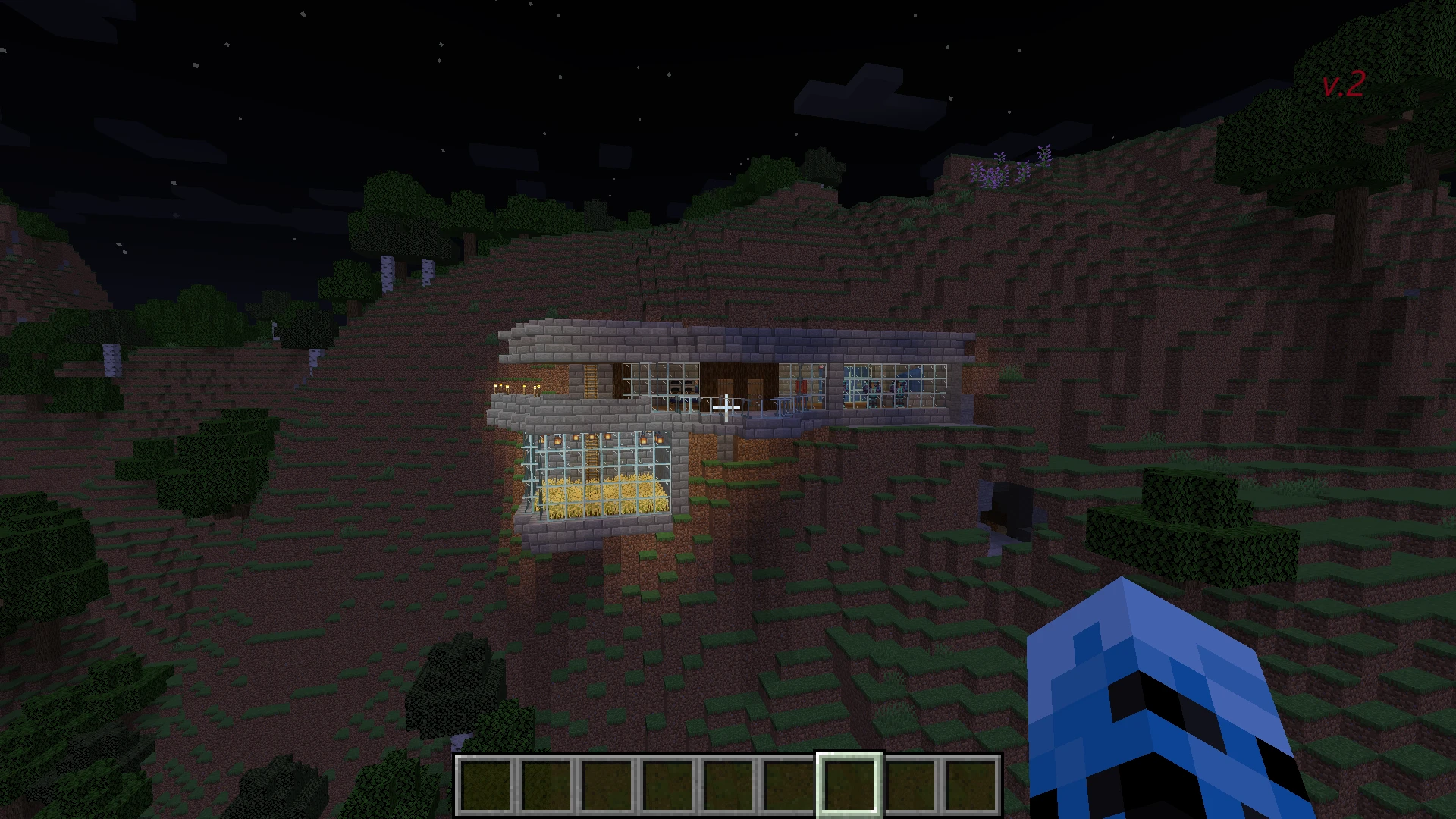 Minecraft "Особняк в горе {IRoncontentI}