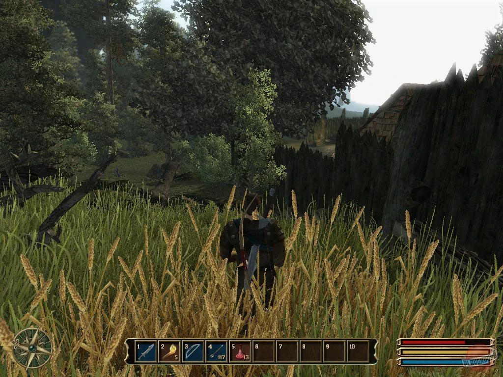 Gothic 3. Шарик сдулся