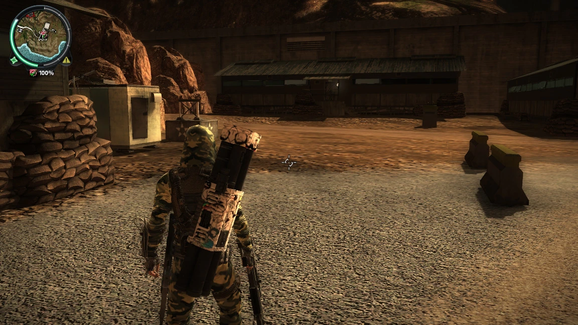 Just Cause 2 "Пять измененных DLC оружия. Смайл вид оружия."