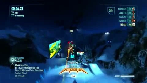 SSX "Геймплей Zoe DLC"