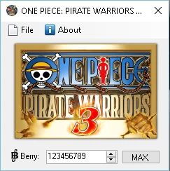 One Piece Pirate Warriors 2/3: Berry Editor [PS3] [SeryogaSK]