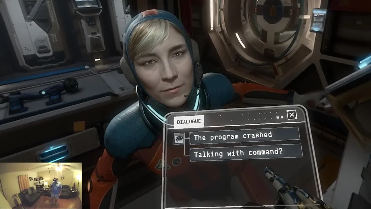 25 минут геймплея Lone Echo