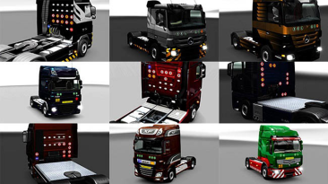 Euro Truck Simulator 2 "Новые значки на грузовике v1.1.3.96 (1.39.x)"