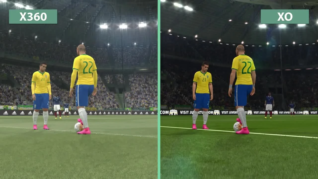Pro Evolution Soccer 2016 " СравнениеXbox 360 vs. Xbox One"