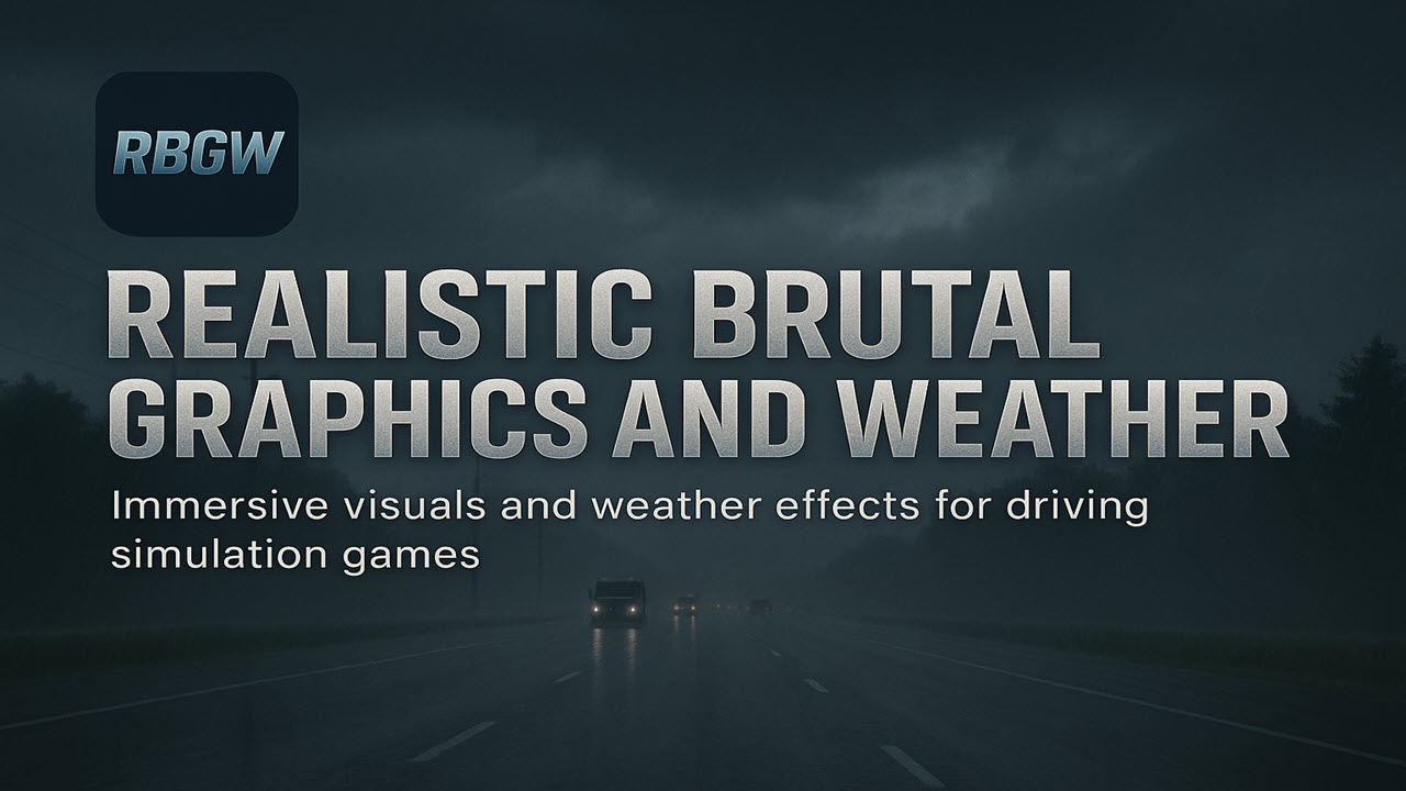 Euro Truck Simulator 2 "Реалистичная брутальная графика и погода" [v11.5]