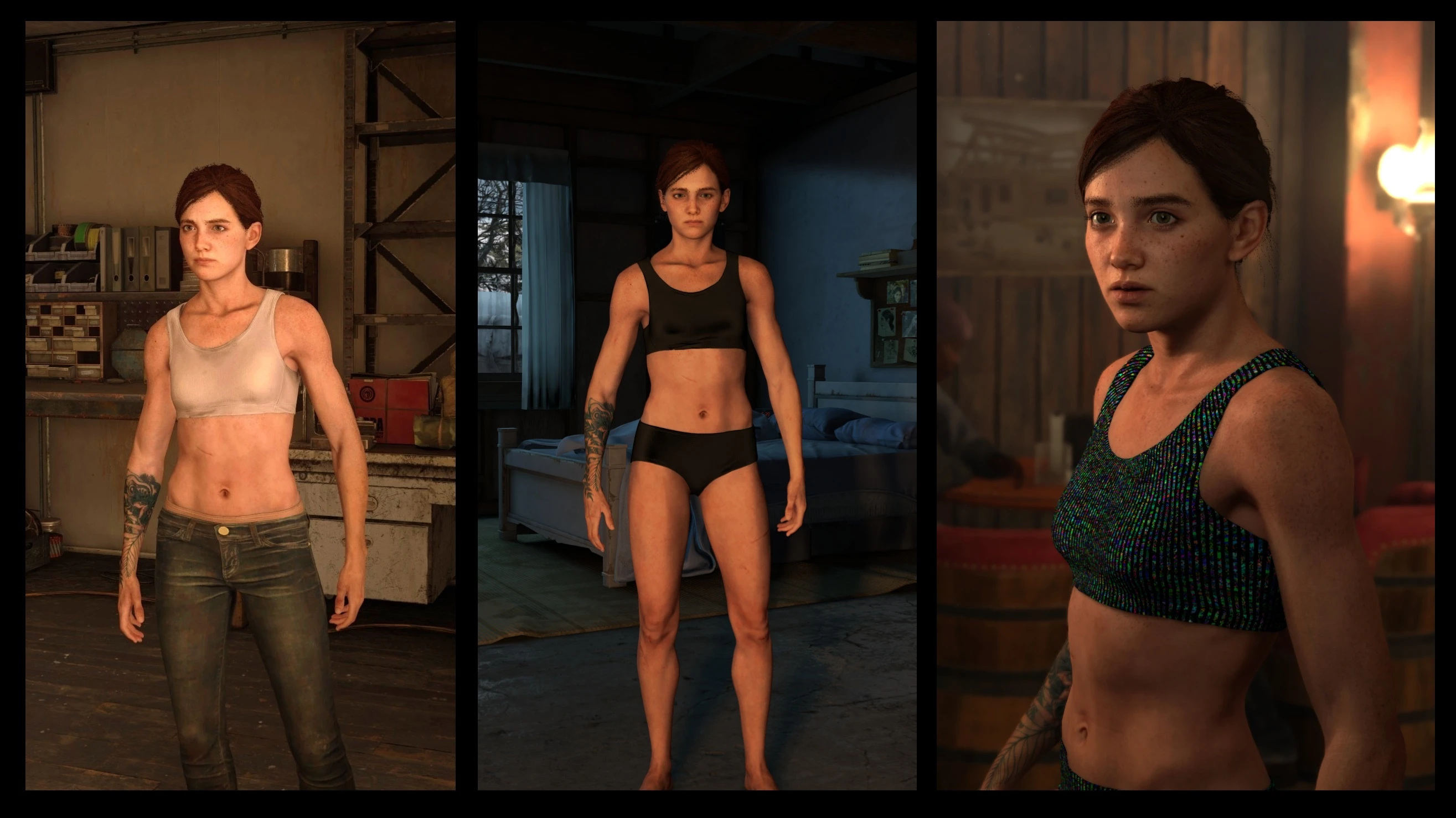 The Last of Us: Part 2 "Элли в нижнем белье"