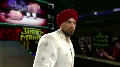 WWE '13 "Выход Jinder Mahal"
