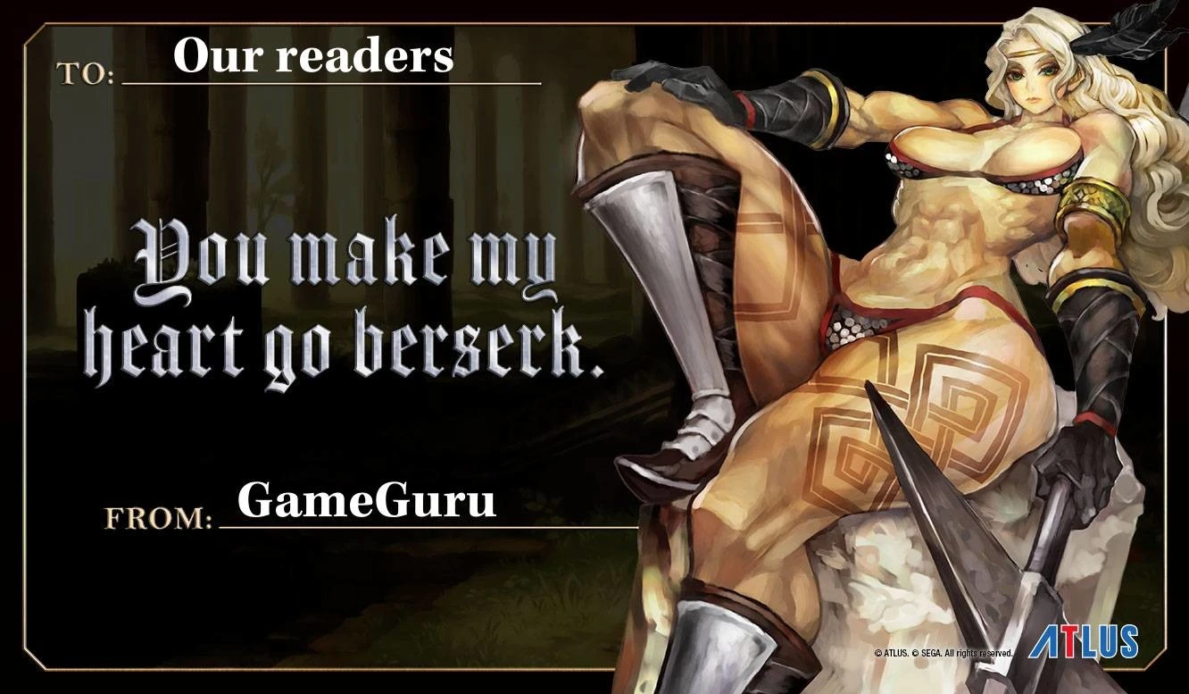 Поздравления с 14 февраля и дата выхода Dragon's Crown Pro