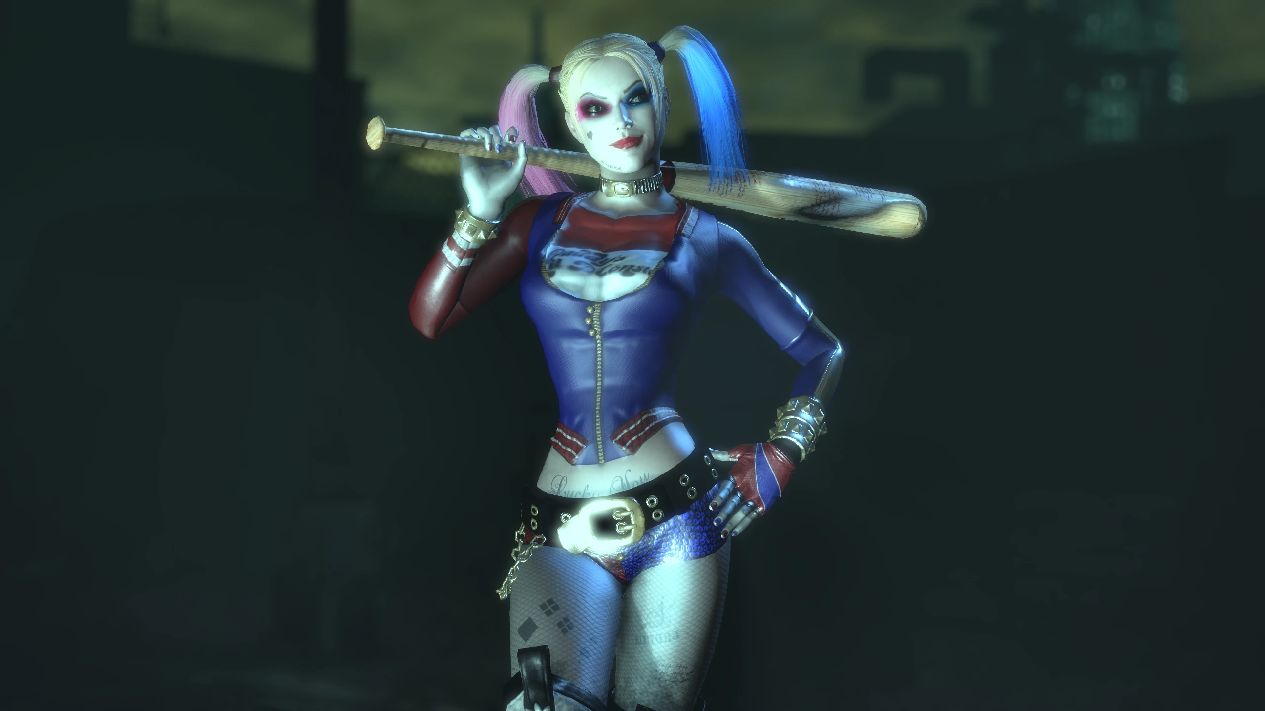Batman: Arkham City "Margot Robbie's Harley Quinn Mod"
