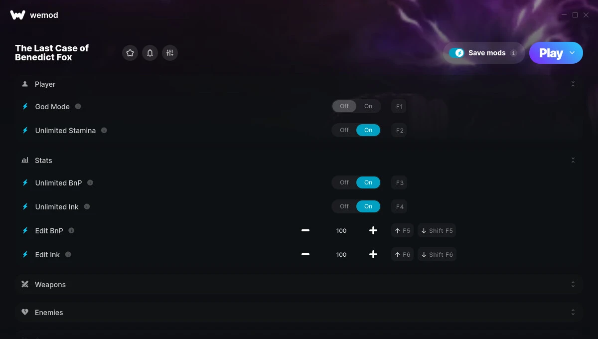 The Last Case of Benedict Fox "Трейнер +9" [UPD: 27.11.2024] {ColonelRVH / WeMod}