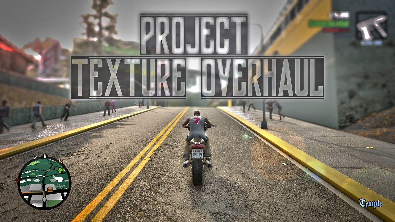 Grand Theft Auto: The Trilogy (GTA: San Andreas - The Definitive Edition): Проект WIP капитальный ремонт текстур