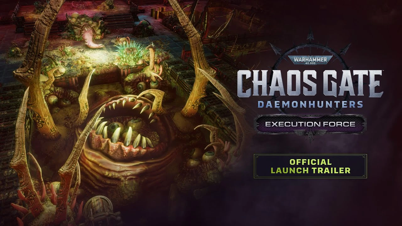 Релизный трейлер дополнения Execution Force для Warhammer 40,000: Chaos Gate - Daemonhunters