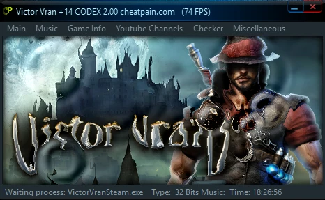 Victor Vran: Трейнер/Trainer (+14) [2.0] {h4x0r}