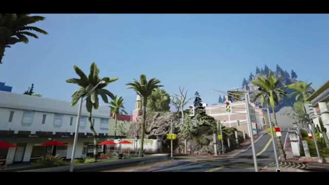 AQP City - фанатский конкурент GTA на UE4