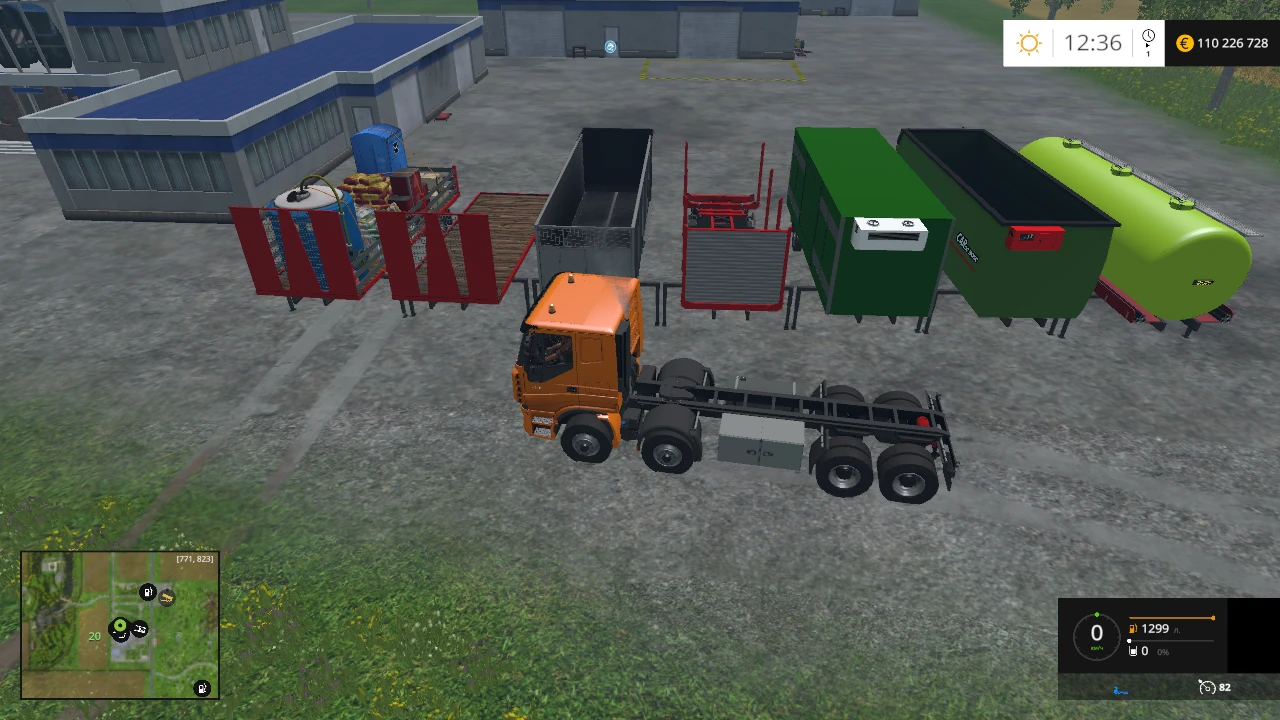 Farming Simulator 15 "Iveco Clixtar Systam Pack v 1.3"