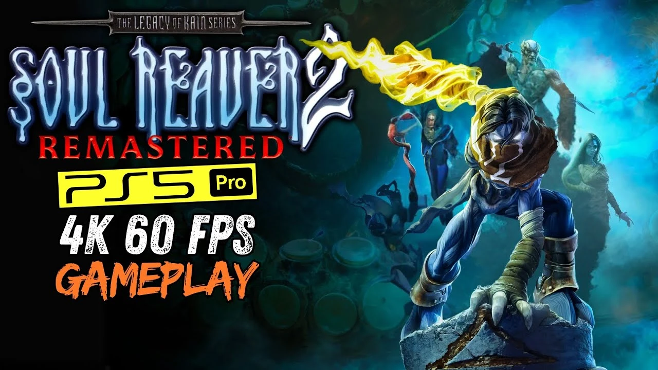 Геймплей обновленной версии Legacy of Kain: Soul Reaver 2 на PS5 Pro